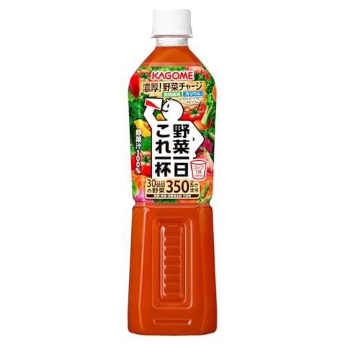 カゴメ 野菜一日これ一杯 720mlペットボトル×15本(食物繊維 カリウム ビタミンA リコピン カルシウム)