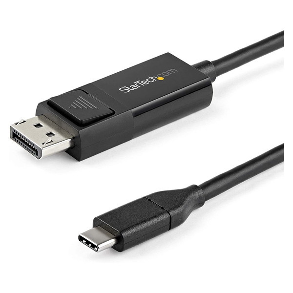 CDP2DP2MBD ブラック [USB-C-DisplayPort 1.2 変換ケーブル 2m 双方向対応]
