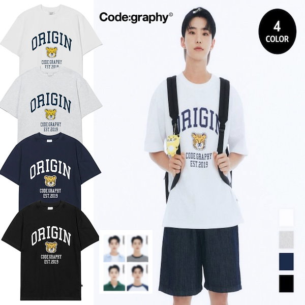 Seventeen ホシコラボ CGP ORIGIN TIGER LOGO 半袖Tシャツ [公式正規品]