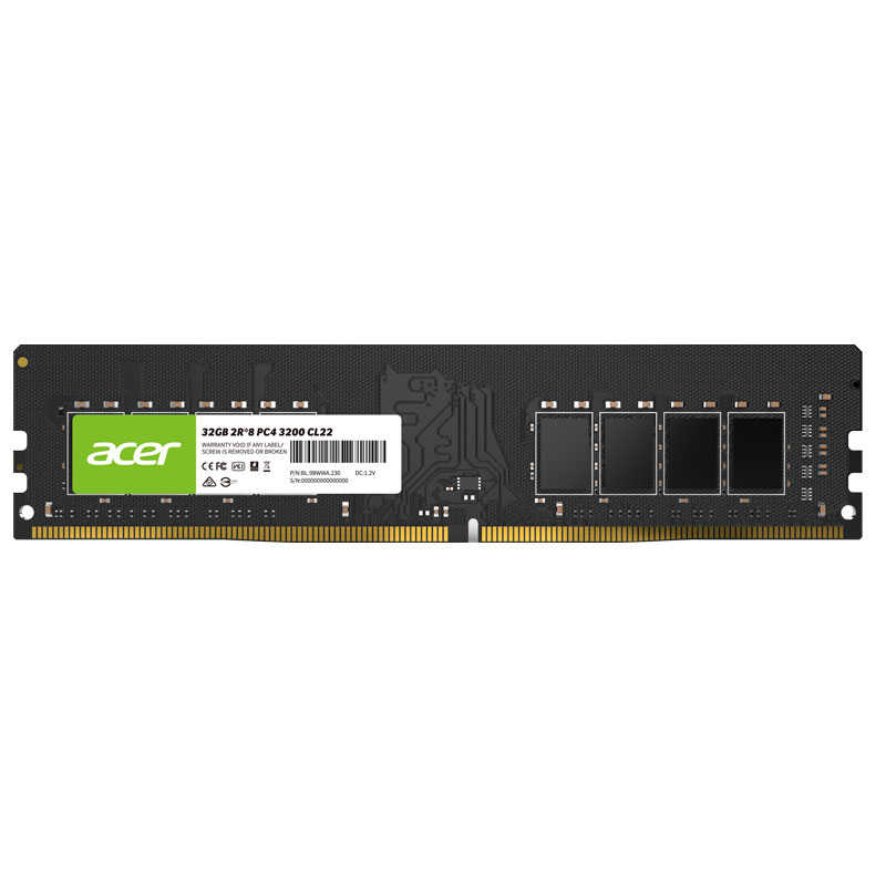 Acer デスクトップPC用メモリ PC4-25600(DDR4-3200) 32GB DDR4DRAMDIMM 正規販売代理店品 永久保証