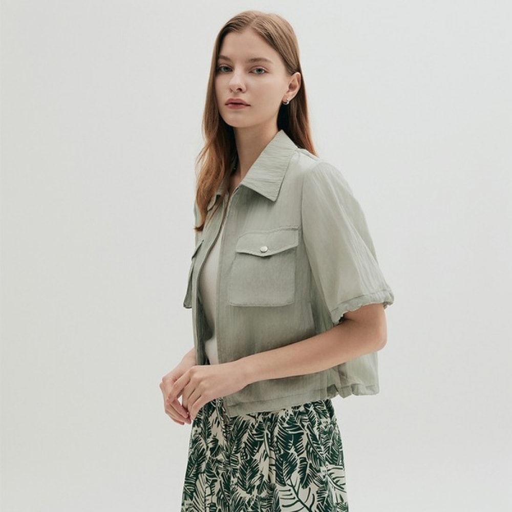 (エスソレディア) Sソレディアハーフスリーブスタンカラジャンパー SOO5ZJP030 9,071円