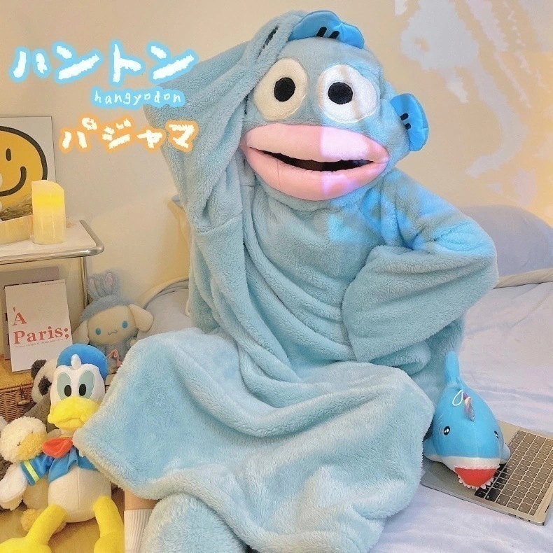パジャマ着 着ぐるみ 人気 モコモコ 長袖 パジャマ秋冬 防寒 ルームウェア パジャマ もこもこ 可愛い パジャマ レディース フランネル韓国 パジャマ マイメロディ ポムポムプリン