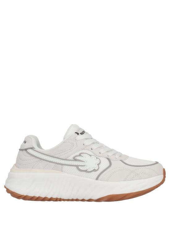 PALM ANGELS Women Sneakers PWIA06MS26LEA001 0172 WHITE SILVER