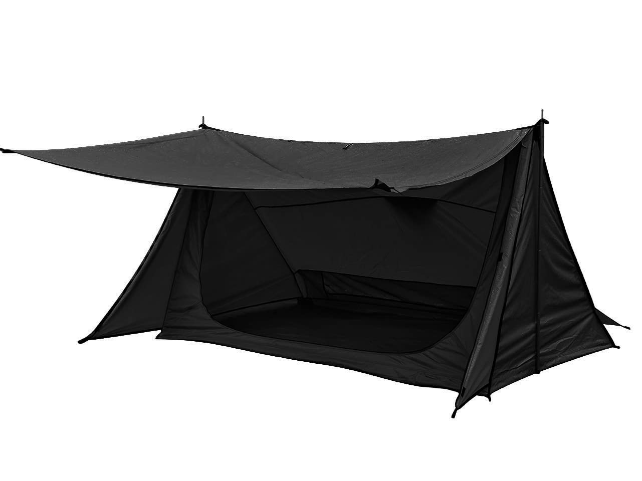 Anlik パップテント ソロキャンプ メッシュインナー 軽量 収納付き