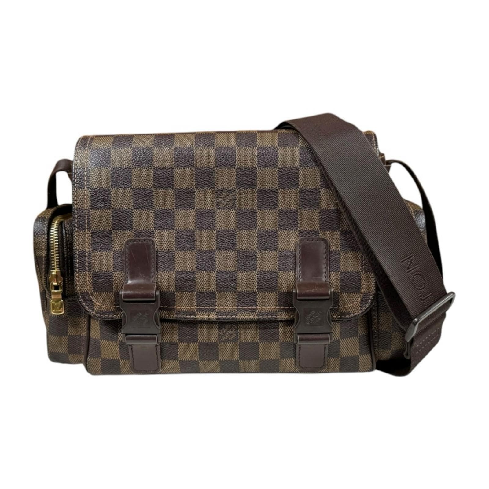 ルイヴィトン リポーター メルヴェール ダミエ ショルダーバッグ ダミエキャンバス N51126 ブラウン LOUIS VUITTON 中古