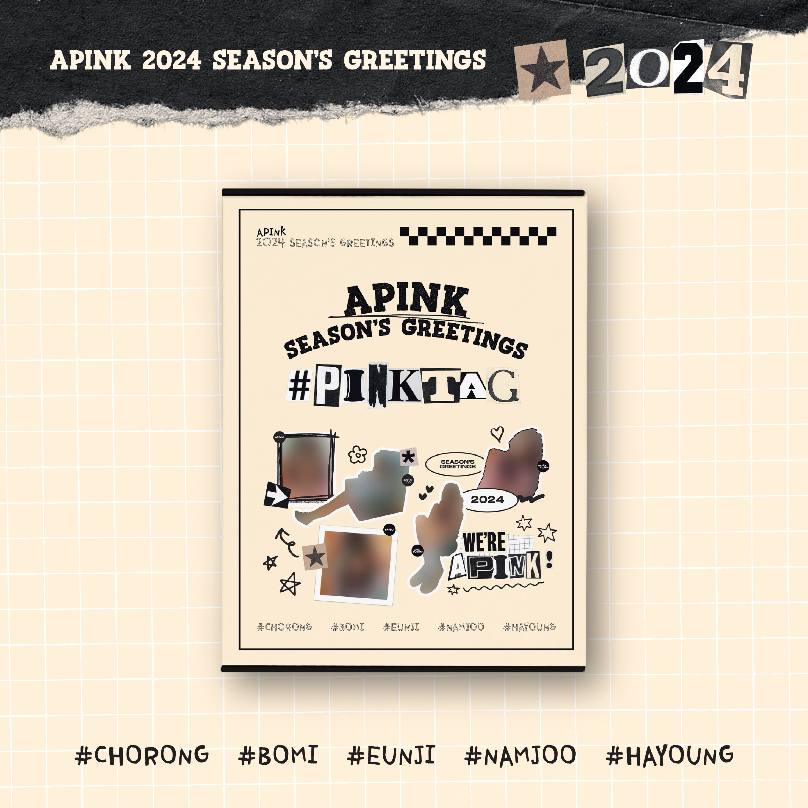 [未開封新品] Apink（Apink）2024 SEASONS GREETINGS [#PINKTAG] Apinkシーズングリーティング