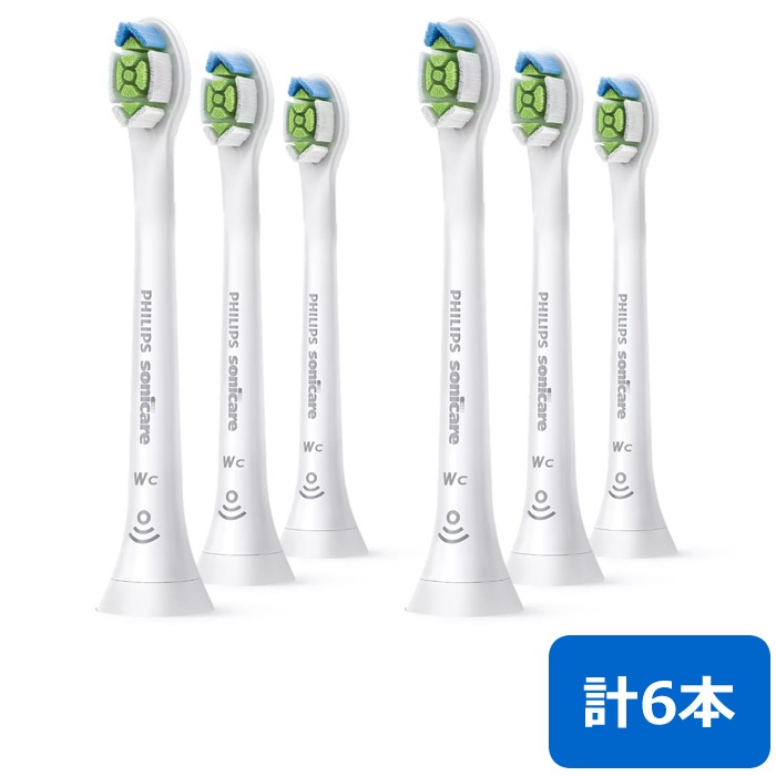 替えブラシ HX6073/67 ホワイト 3本2セット 計6本 HX6073-67-2SET