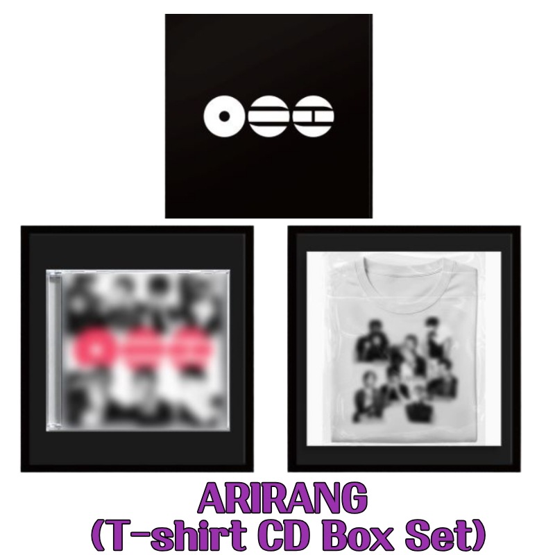 [限定版]BTS ARIRANG (T-shirt CD Box Set)