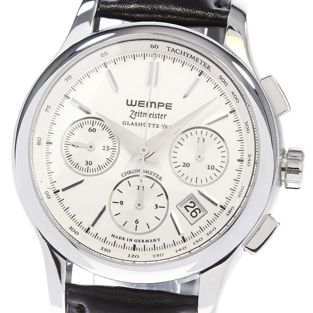 ヴェンペ WEMPE ツァイトマスター クロノグラフ 自動巻き メンズ 美品 _837765【中古】
