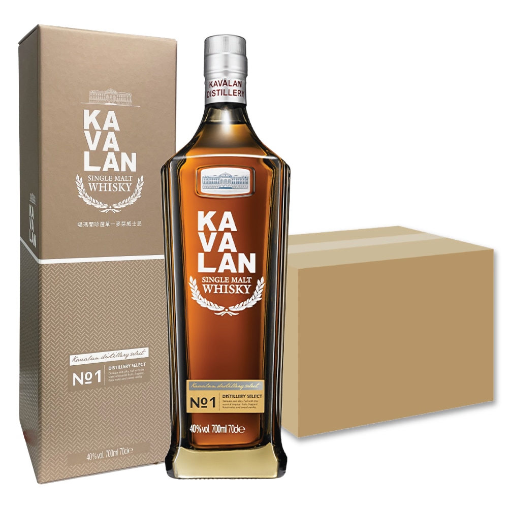 カバラン ディスティラリーセレクト No.1 6本 箱売り 700ml / ギフトBox入り 台湾ウィスキーの定番 Kavalan Distillery Select No.1 23,929円