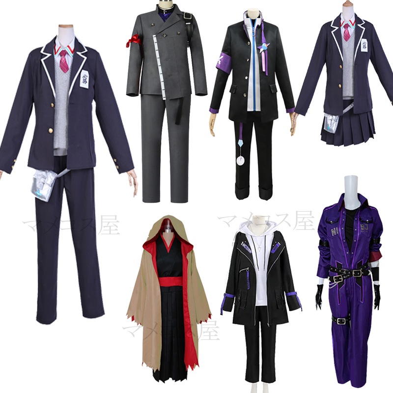 バーチャル　YouTuber　にじさんじ　 剣持刀子 剣持刀也 救急セット付き コスプレ衣装　ウィッグ追加可