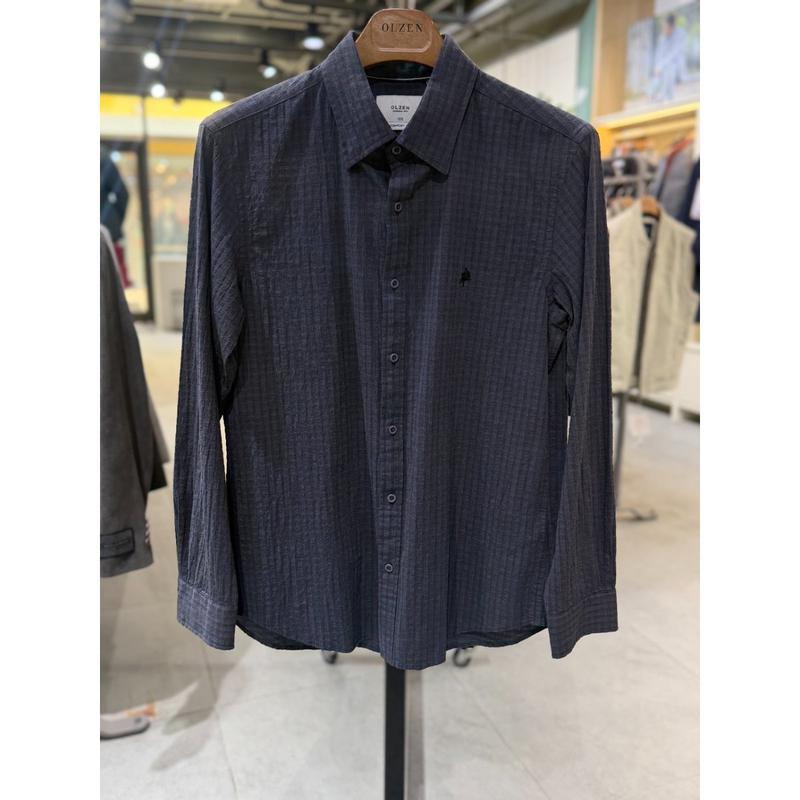 [坡州店] [] S/S イージーコットンカジュアルシャツ CH