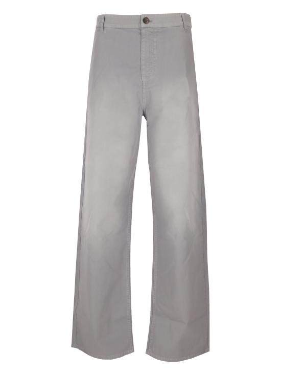 MIU MIU Women Straight Pants MP1970SOOO19R3 F0276 ACCIAIO