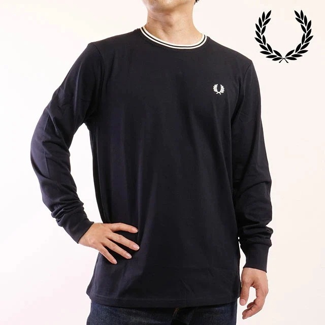 ロングスリーブ ツインティップドTシャツ [M9602-795] LS TWIN TIPPED T-SHIRT メンズ トップス カットソー 長袖 NAVY 正規取扱店