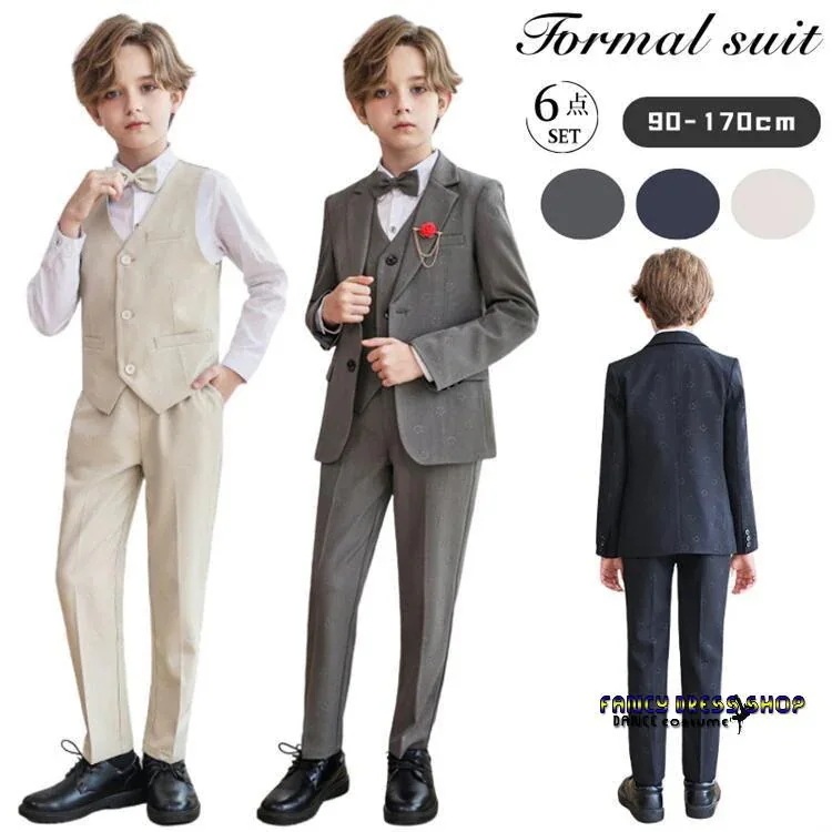 制服標準装備卒業式 スーツ 男の子 カッコいい 子供服 セットアップ フォーマル 90-170cmフォーマル フォーマルスーツ 入学式 卒業式 スーツ 学校 小学生 中学生 高校生 卒 4,793円