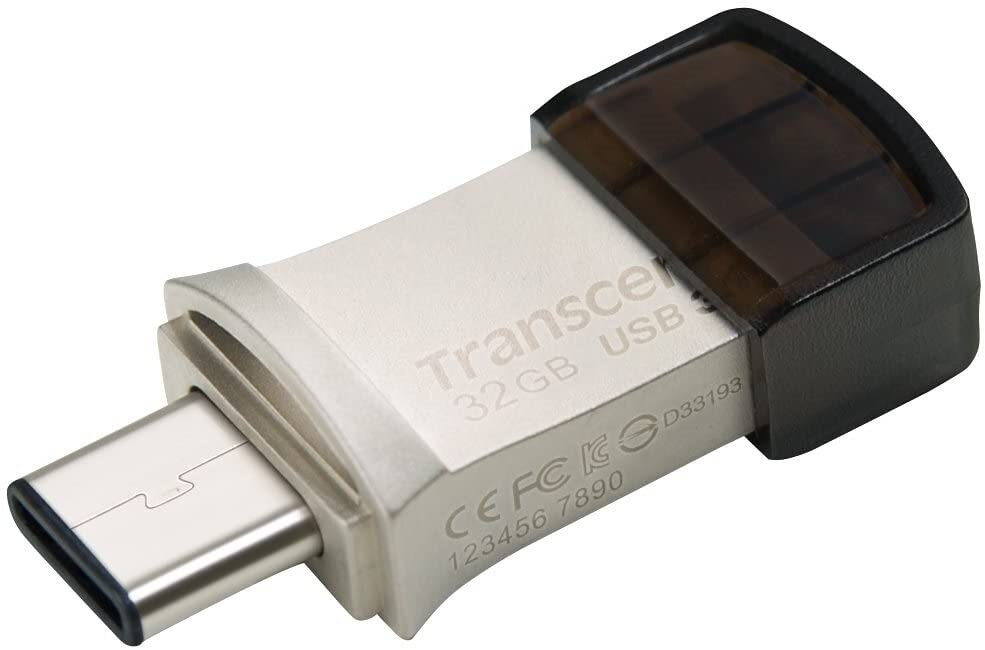 格安販売中 Transcend USB3.1 超激安特価 Gen1 Type-C 両コネクタ-搭載 32GB Type-A