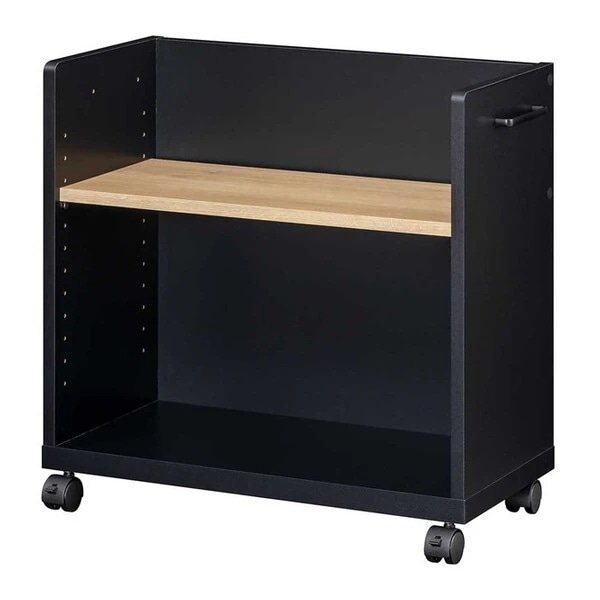 白井産業 OBK-6060PBK オフィスコ2 ワゴン メーカー直送