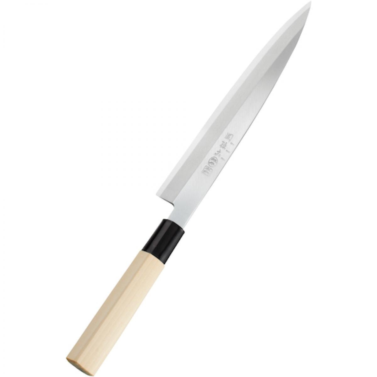 貝印 AK5208 関孫六 銀寿本鋼 和包丁 刺身 刃渡り210mm(左利き用) ハガネ製 日本製