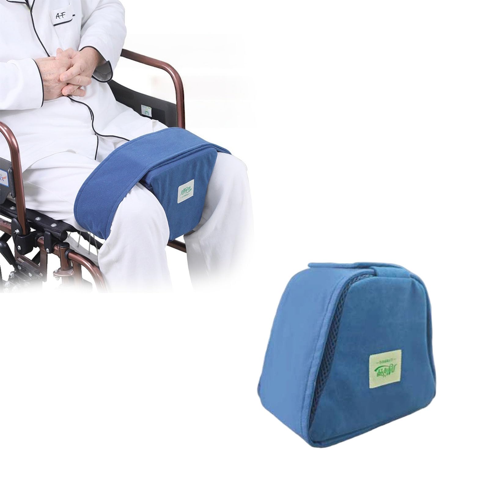 WEEOATAR 車椅子用高齢者向け股関節サポートクッション 髋关节手術後 車椅子利用者向け股関節サポートクッション 座り姿安定化パッド 介護用車イス 保護ベルト