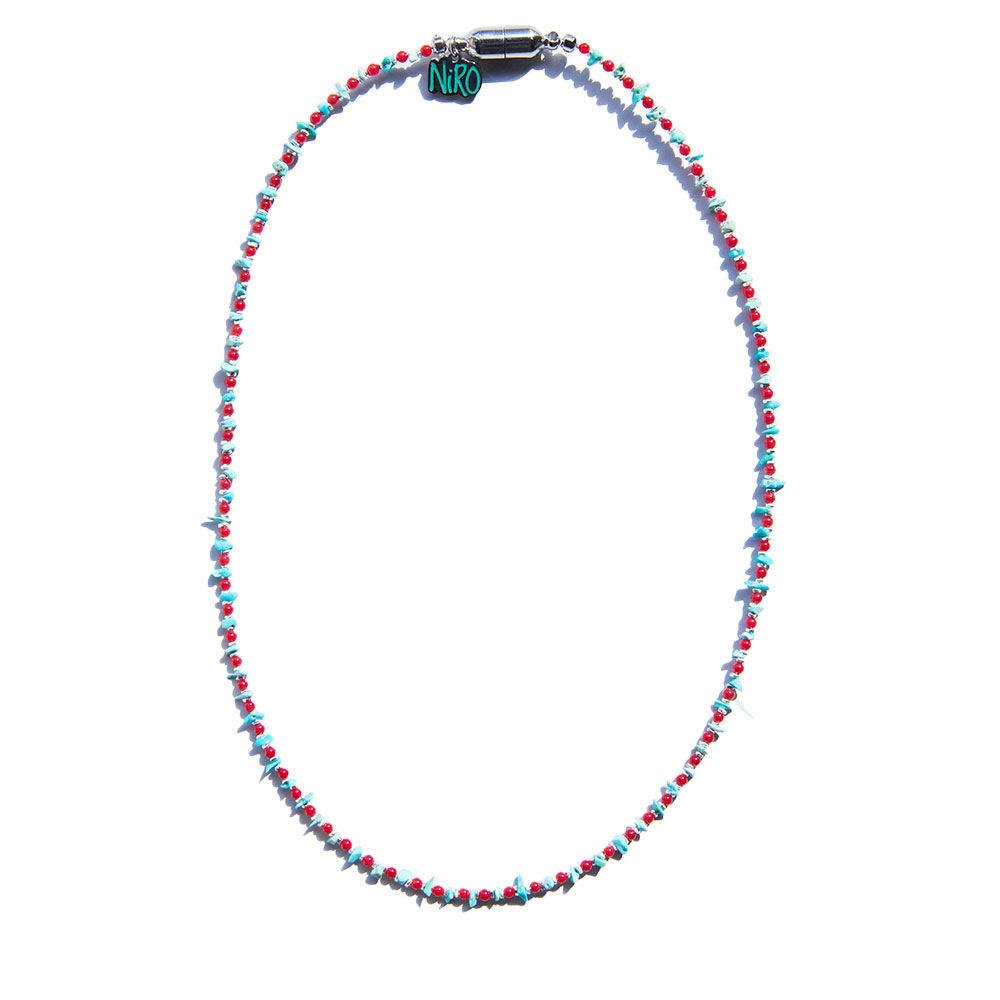 CAREN SiLVER CORAL NECKLACE #119