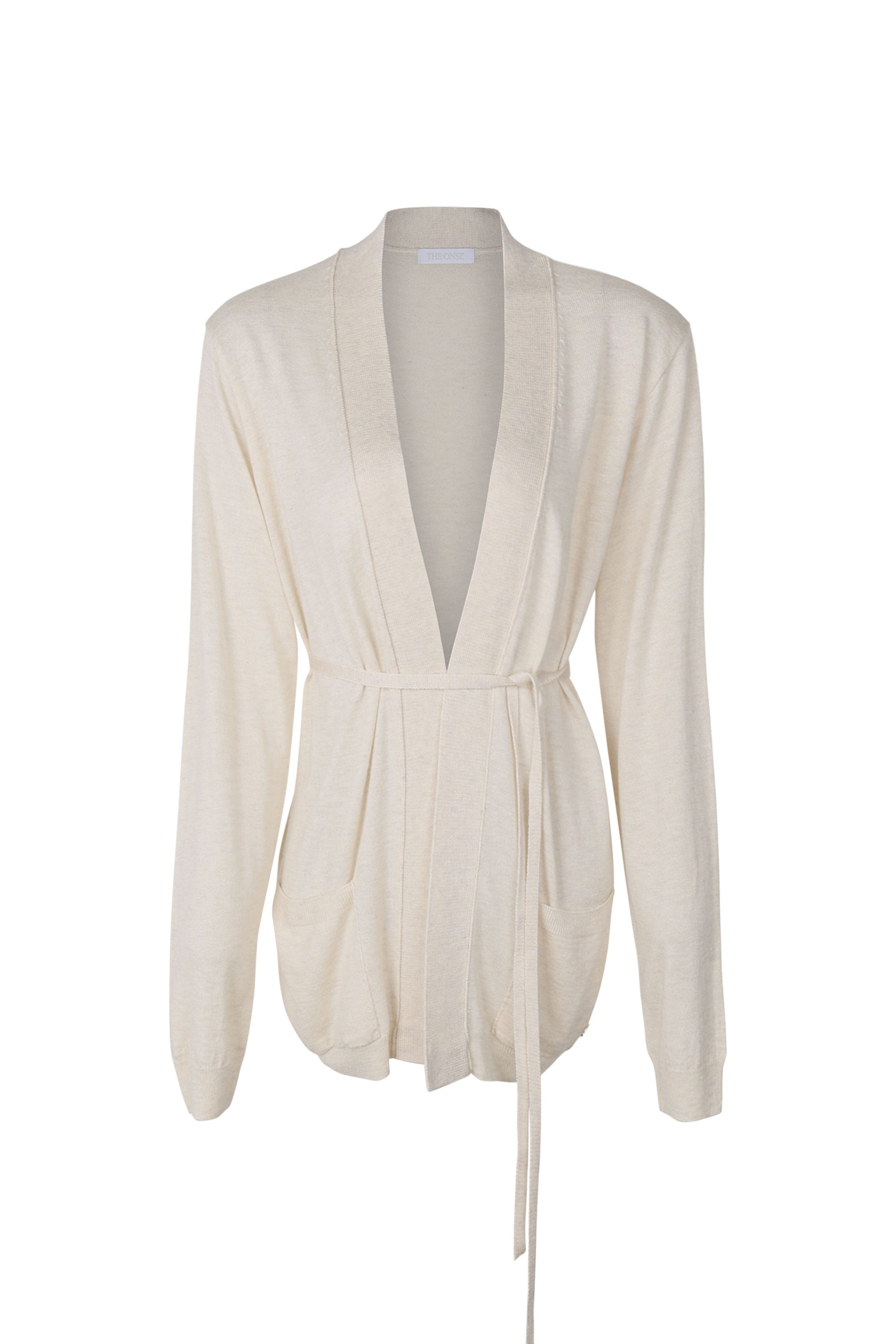 SILK KNIT ROBE [IVORY]