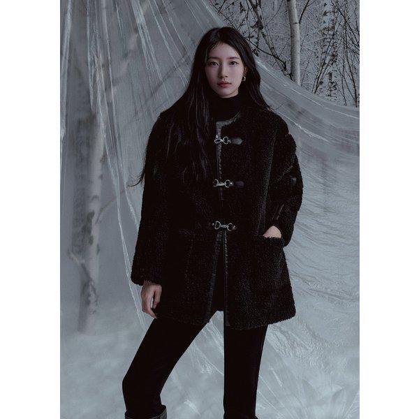 YP4W7859 [SUZY] 뽀글이 중힙 더플자켓