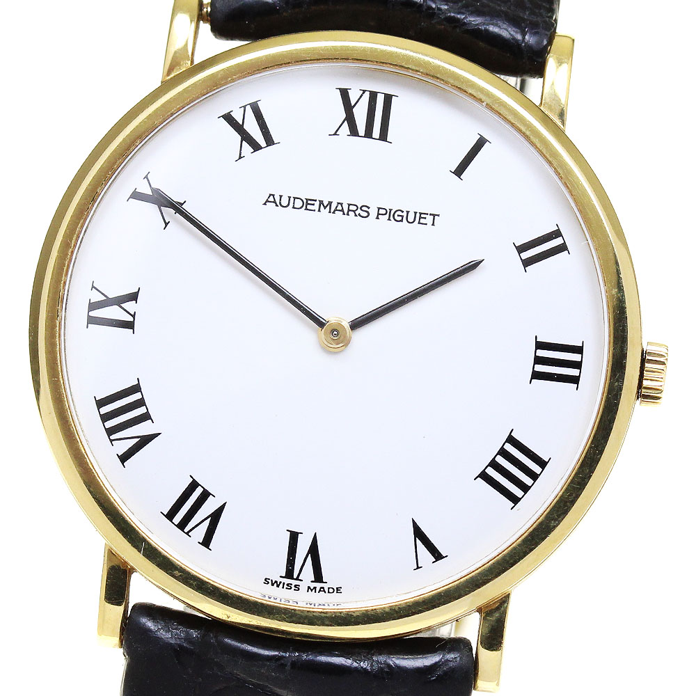 オーデマ・ピゲ AUDEMARS PIGUET K18YG cal.2080 手巻き メンズ _809295【中古】