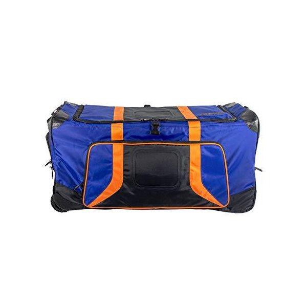 旅行バッグ Pop Up Soft Trunk for Camp Rolling Travel Duffle Bag #CN-PUST3 30 x 14.5 x 15.5 Inches (Navy/O