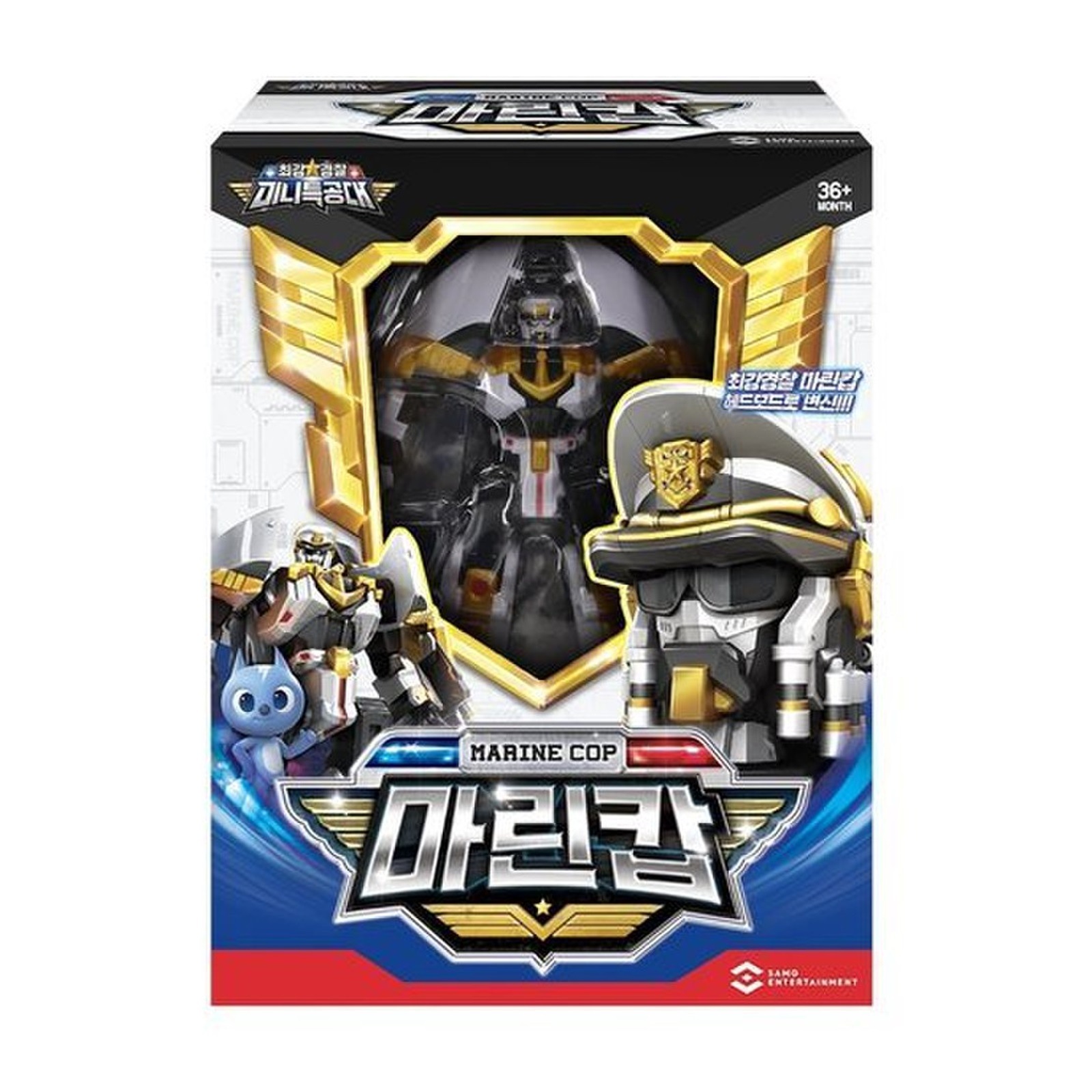 ミニ特攻隊 ミニフォース マリンコップ マリンカプ 最強警察シリーズ 変身ロボット玩具 Miniforce MarineCop