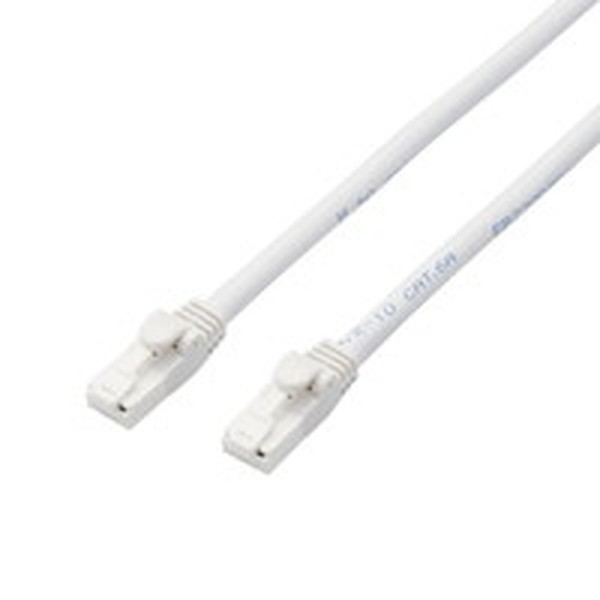 LD-GPAT/WH30/RS LANケーブル CAT6A対応 EU RoHS指令準拠 爪折れ防止 簡易パッケージ仕様 30m ヨリ線 ホワイト メーカー直送