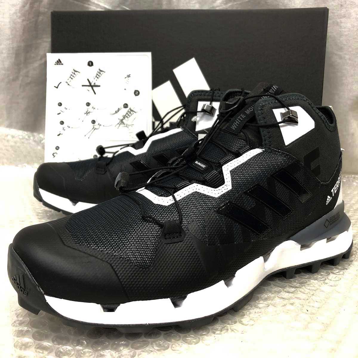 【中古・未使用品】ADIDAS アディダス WHITE MOUNTAINEERING ホワイトマウンテニアリング TERREX FAST GTX-SURROUND コラボ スニーカー 27.5cm D