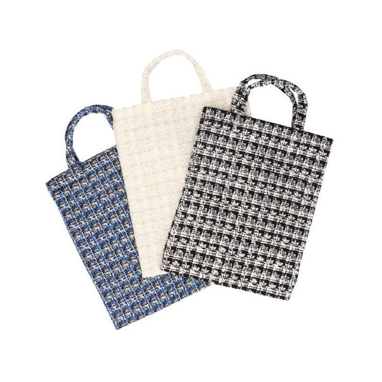 限定 オリジナル インスタグラマー様コラボ 尾州ツイード A4 トート サブバッグ 日本製 軽量 トートバッグ マイバッグ お稽古バッグ