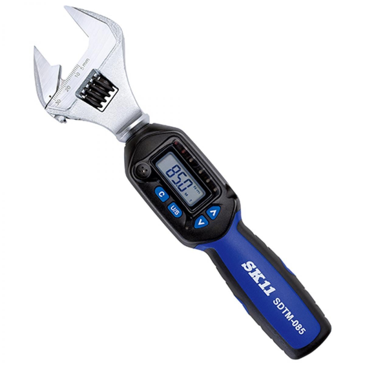 【在庫有・即納】SK11 デジタルトルクレンチ モンキ トルクレンチ SDTM-085 ボルト・ナットの締付け トルク値の測定 測定