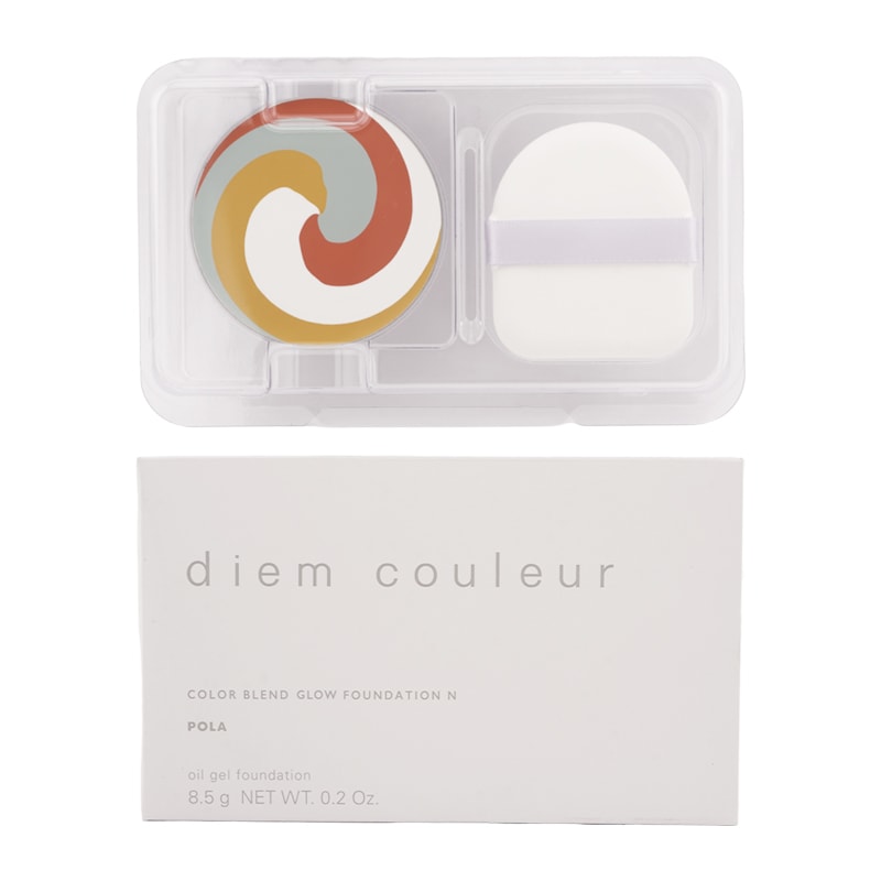 ディエム クルール カラーブレンドグローファンデーションＮ N1 リフィル 8.5g SPF20 PA+++ パフ付き 詰め替え用 [ギフトラッピング対応] 5,015円