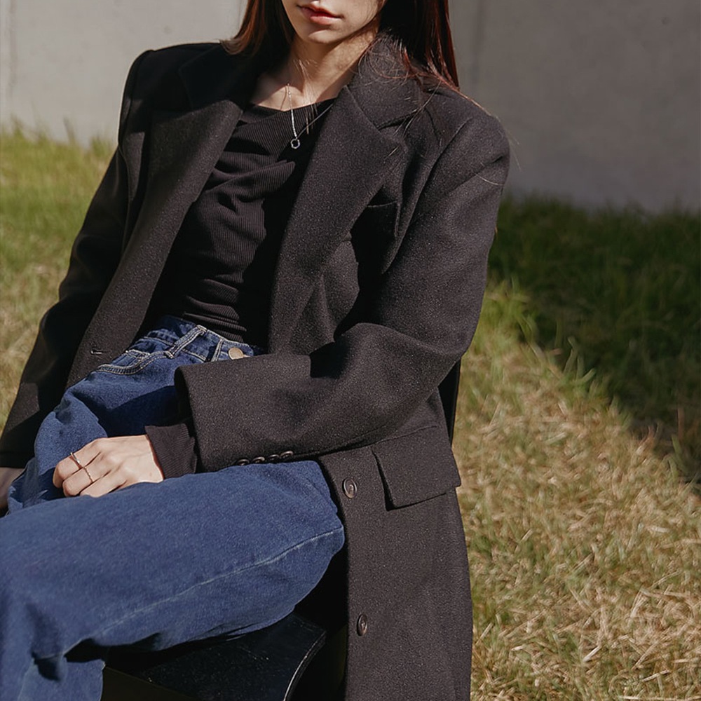 テーラードカラーマキシコート 15,931円