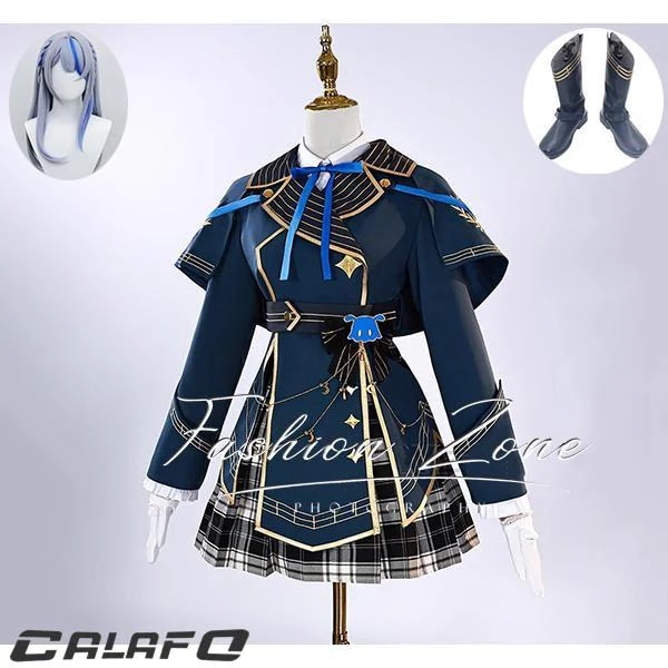 【期間限定】バーチャル YouTuber VTuber 雨海ルカ Amagai Ruka コスプレ衣装 ウィッグ 靴 ハロウィン 演出服 変装