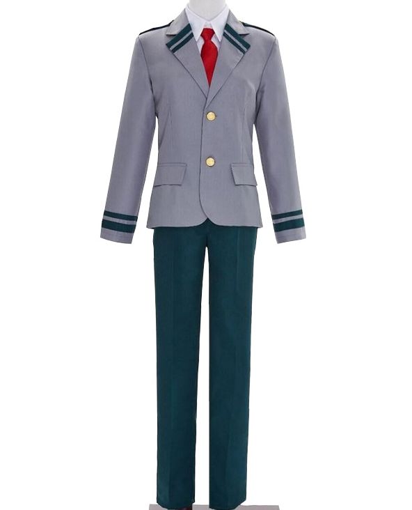 僕のヒーローアカデミア 風 ヒロアカ 緑谷出久 爆豪勝己 飯田天哉 轟焦凍 コスチューム コスプレ衣装 4点セット サイズ S―XXL