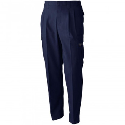 桑和 538 ツータックカーゴパンツ 3Lサイズ ネイビー(1)