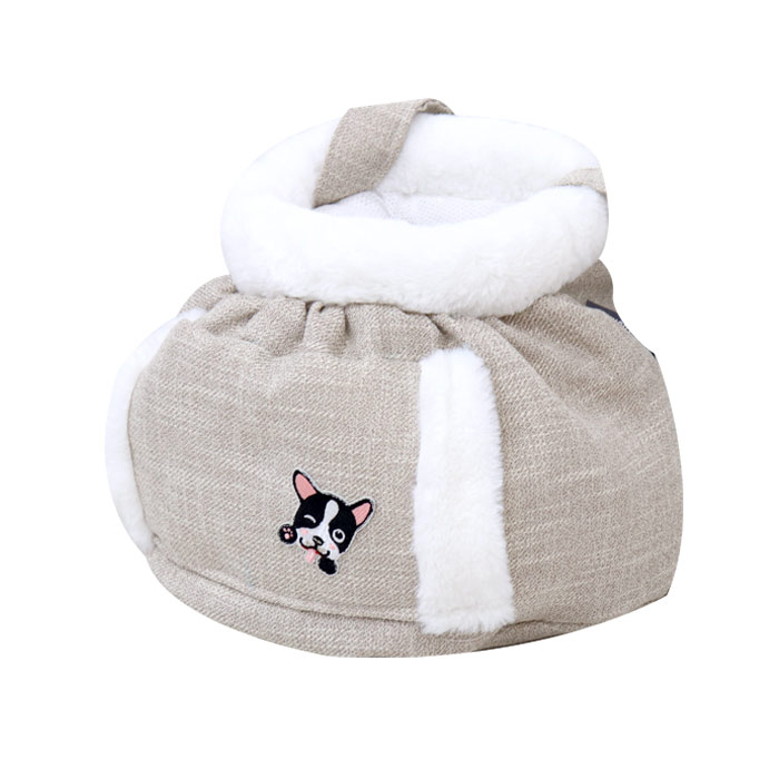 レッドパフィーキャットルズウォーマーペット動物移動バッグ