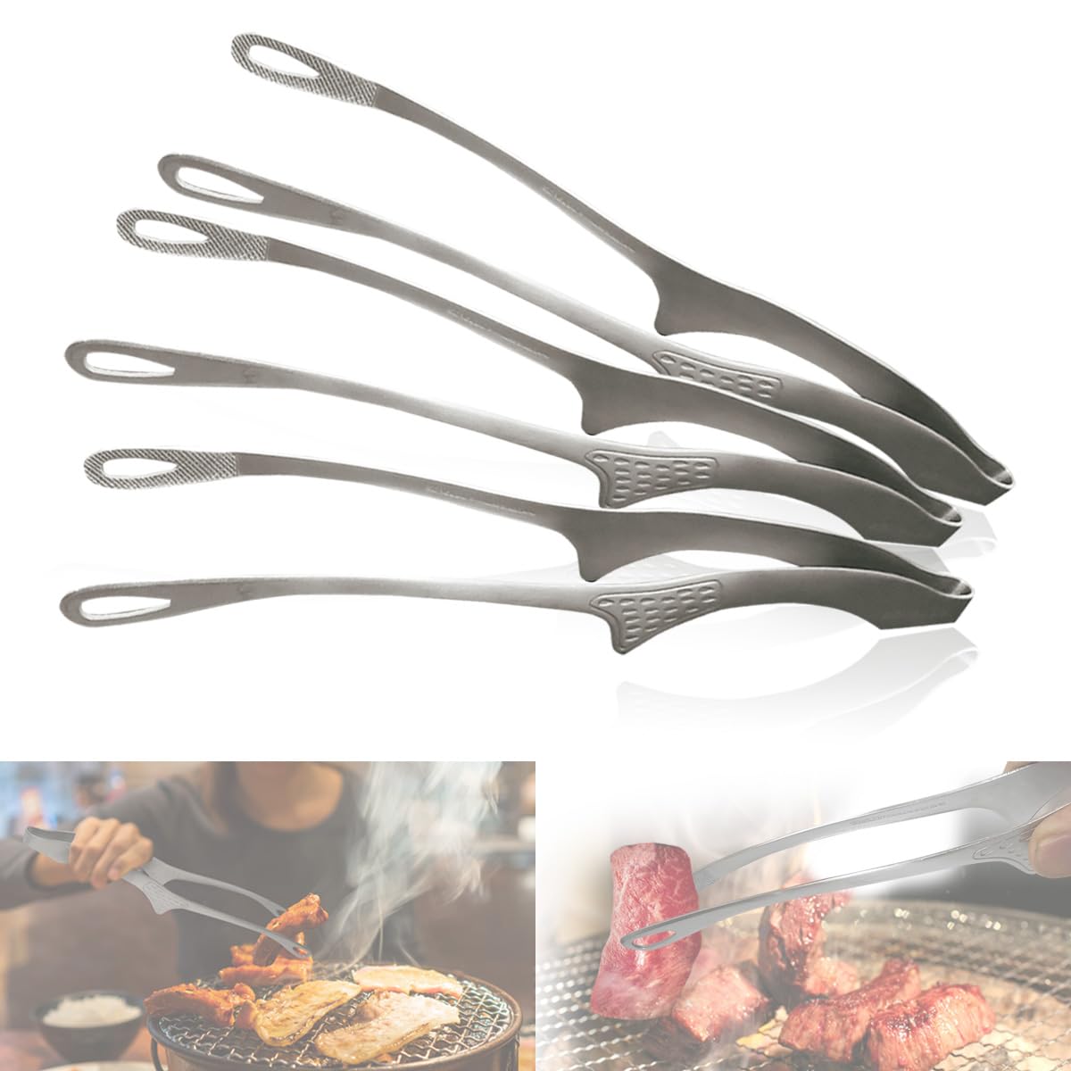 【全国送料無料】 MMmall【日本製】燕三条 焼肉トング トング 食洗器対応 焼き肉 揚げ物 仙武堂 (仙武堂焼肉トング3本セット) 6,112円