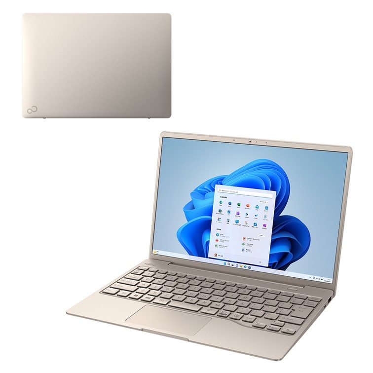 13.3型ワイド ノートパソコン FMV LIFEBOOK FMVC75H3G ベージュゴールド