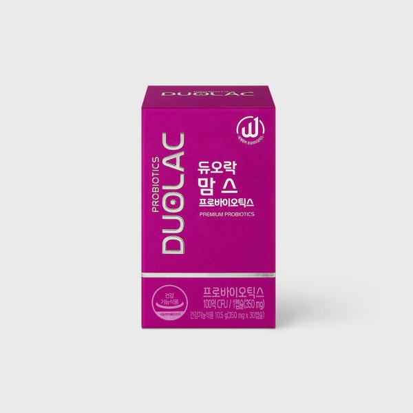 保障菌数100億デュオラック マムスプロバイオティクス 30カプセル (30日分) 1個 / 妊婦 授乳婦 調理員 乳酸菌