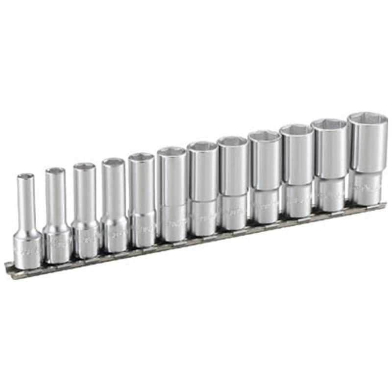TONE　ディープソケットセット(6角ホルダー付) 吋目 12pcs　HSBL312