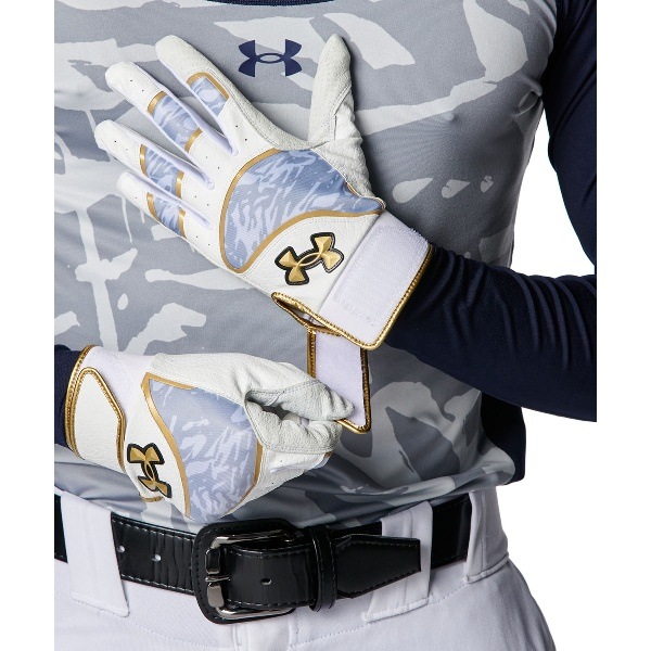 UNDER ARMOUR アンダーアーマー UAアンディナイアブル バッティンググローブ 両手用 野球＆ソフトボール バッティンググラブ 6012834-100