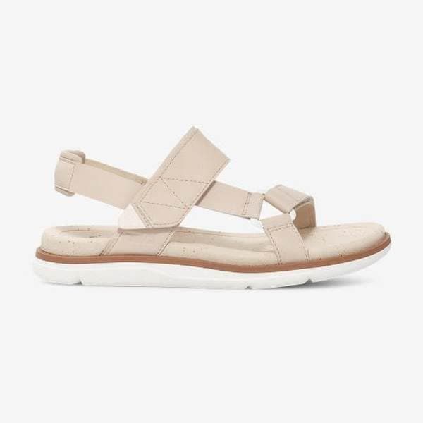 [-TEVA] 女性用ソフト牛革サンダル Madera Slingback STVF2412570-BIR