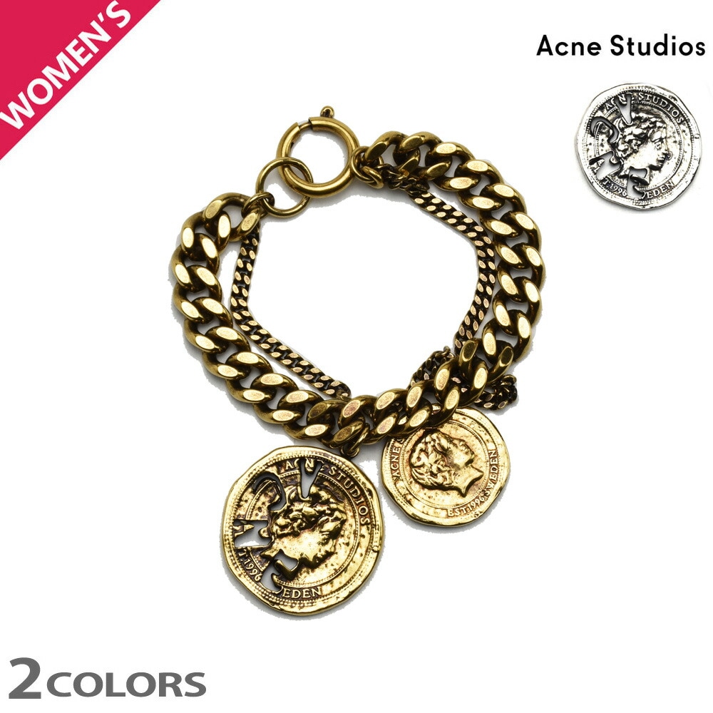 【大特価】Acne Studios COIN BRACELET CHARM Acne Studios Coin Charm Bracelet - Link, Bracelets