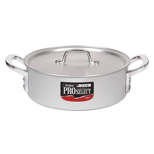 北陸アルミニウム プロセレクト 外輪鍋 21cm 2.4L シルバー A1520221