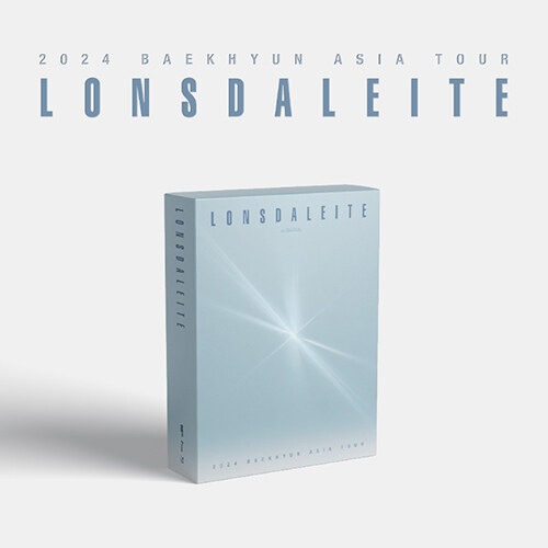 [BLU-RAY] 2024 BAEKHYUN ASIA TOUR [Lonsdaleite] in SEOUL DVD (2BD)
