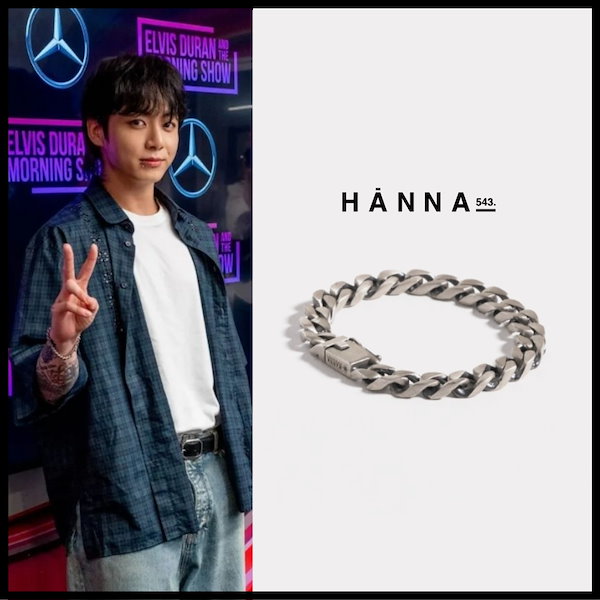 ☆HANNA543☆BTS SUGA 着用 B125 Bracelet ブレスレット