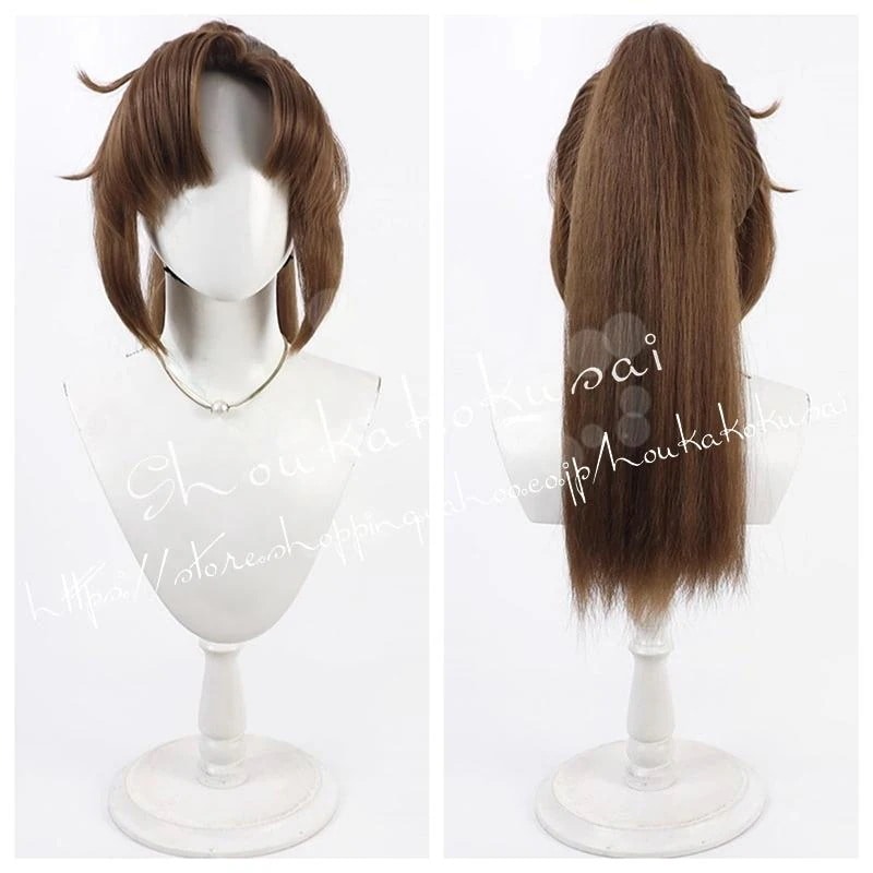 忍たま乱太郎 善法寺伊作 ぜんぽうじいさく コスプレ ウィッグ コスチューム用小物 耐熱 かつら 日常